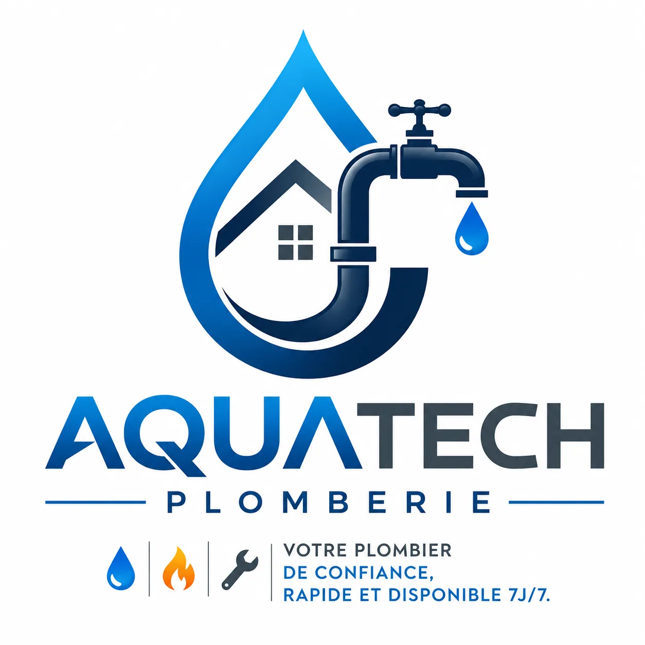 Logo AquaTech Plomberie